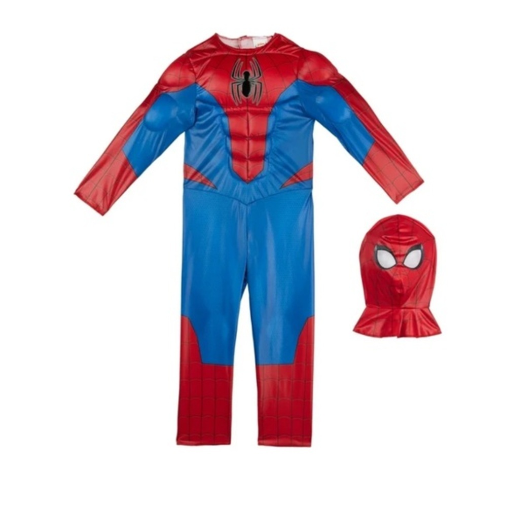 Marvel Red and Blue Superhero Costume for Kids